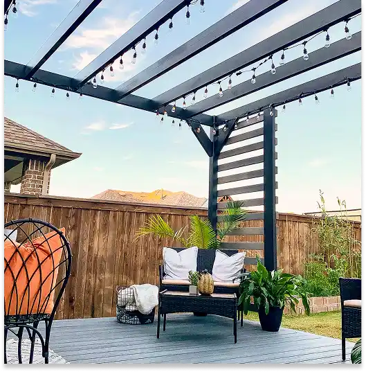 Company Evolution Steel Pergolas